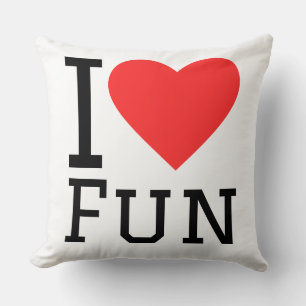 Coussin J'aime l'amusement