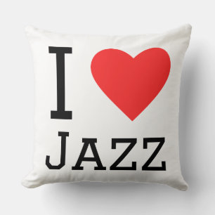 Coussin J'aime le jazz