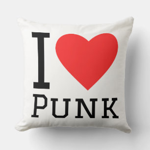 Coussin J'aime le punk