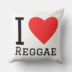 Coussin J'aime le reggae