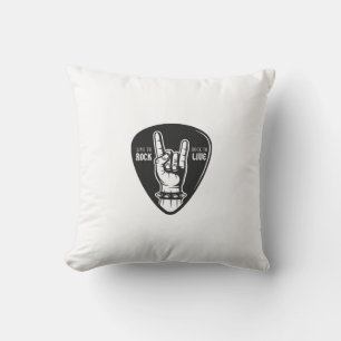 Coussin J'aime le rock