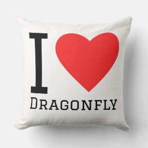 Coussin J'aime libellule