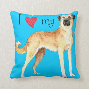 Coussin J'aime mon berger anatolien