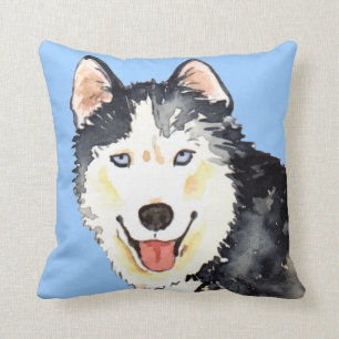 Coussin J'aime mon Husky
