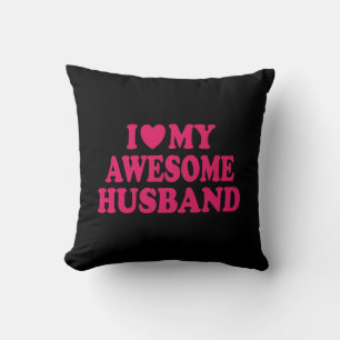 Coussin J'Aime Mon merveilleux mari