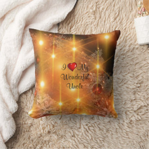 Coussin J'aime mon oncle merveilleux