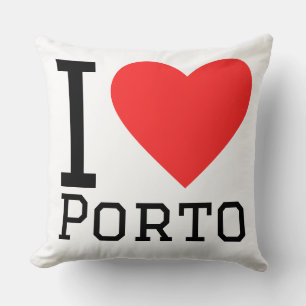 Coussin J'aime Porto