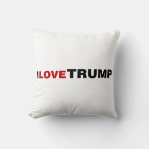 Coussin J'aime Trump