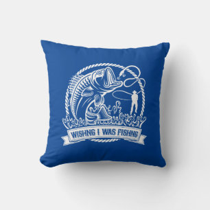 Coussin J'Aimerais Pêcher