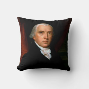 Coussin James Madison 4e Président des États-Unis