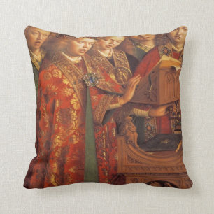 Coussin Jan Van Eyck - Le Retable Gand -Singer Angel