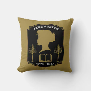 Coussin Jane Austen