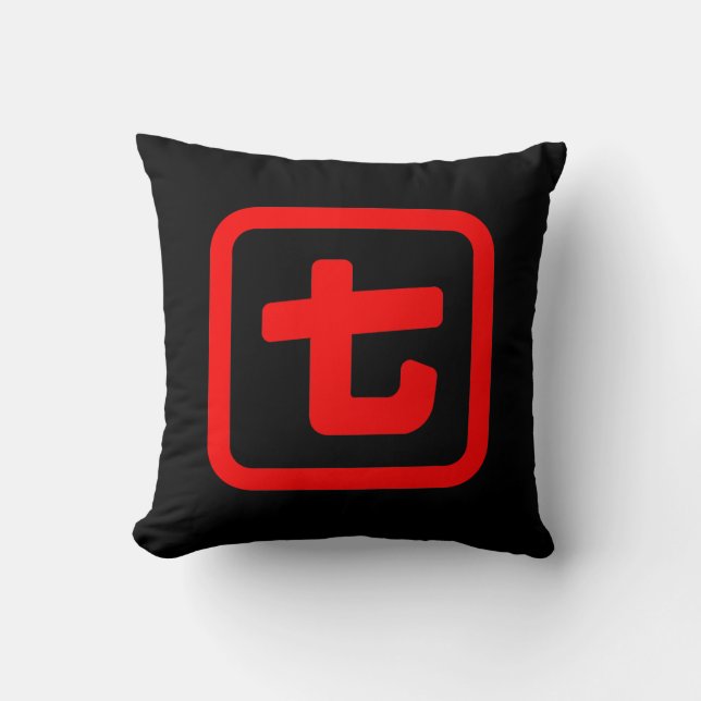 Coussin Japonais Numéro sept 七 Nana } Kanji (Recto)