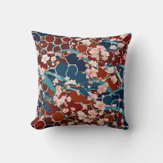 Coussin japonais Sakura-koi-Asnoha-