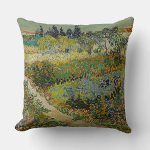 Coussin Jardin à Arles par Vincent Van Gogh