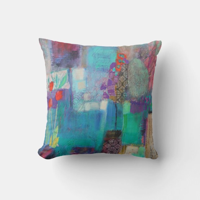 Coussin Jardin crépusculaire 2012 (Recto)