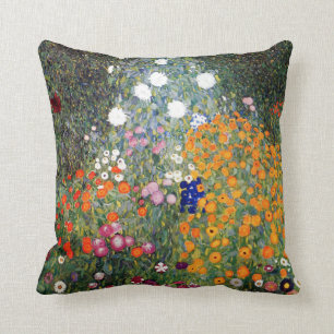 Coussin Jardin d'agrément de Gustav Klimt