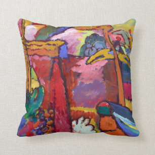 Coussin Jardin de Vasily Kandisnky de l'amour