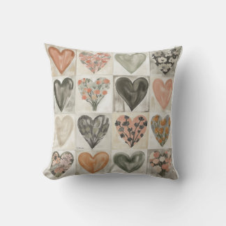 Coussin Jardin des Coeurs