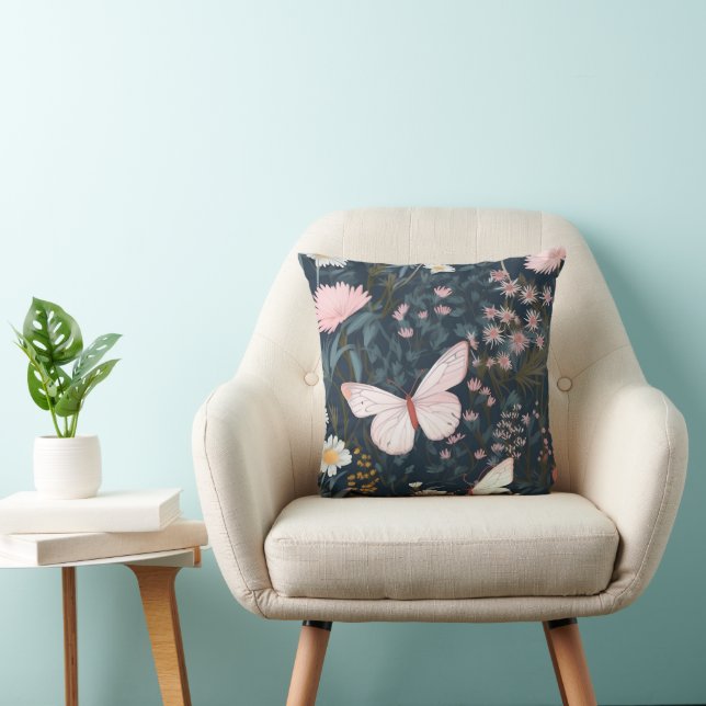 Coussin Jardin des papillons (Chaise)