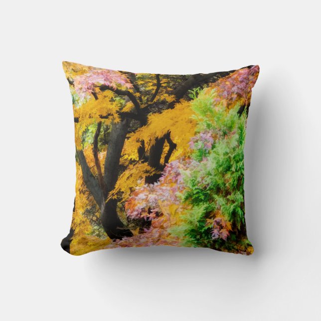 Coussin Jardin des Zen (Recto)
