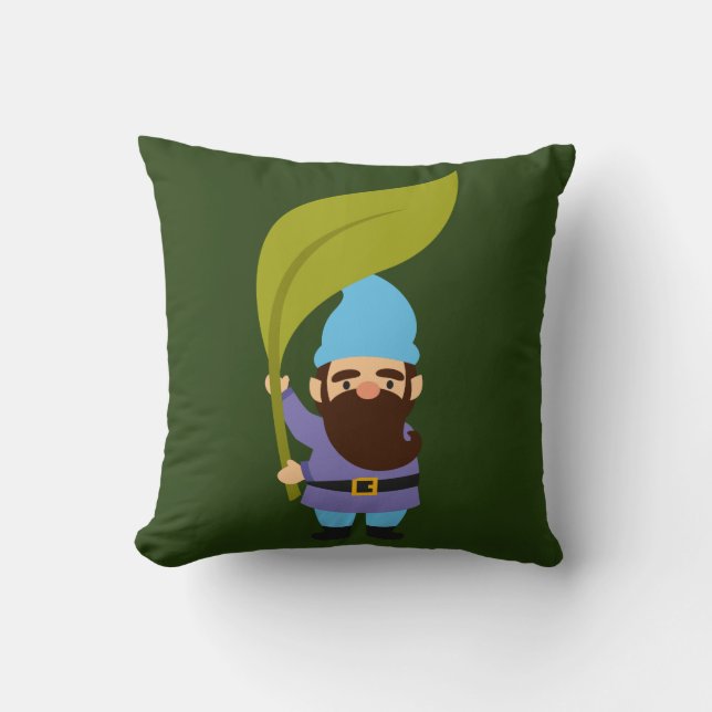 Coussin Jardin mignon devient amusant (Recto)