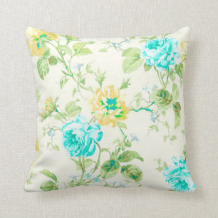 Coussin Jardin rose de PixDezines