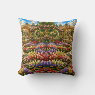 Coussin Jardin royal enchanté