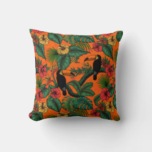Coussin Jardin toucan