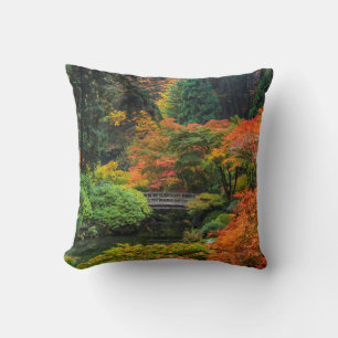 Coussin Jardins Japonais En Automne À Portland, Oregon 5
