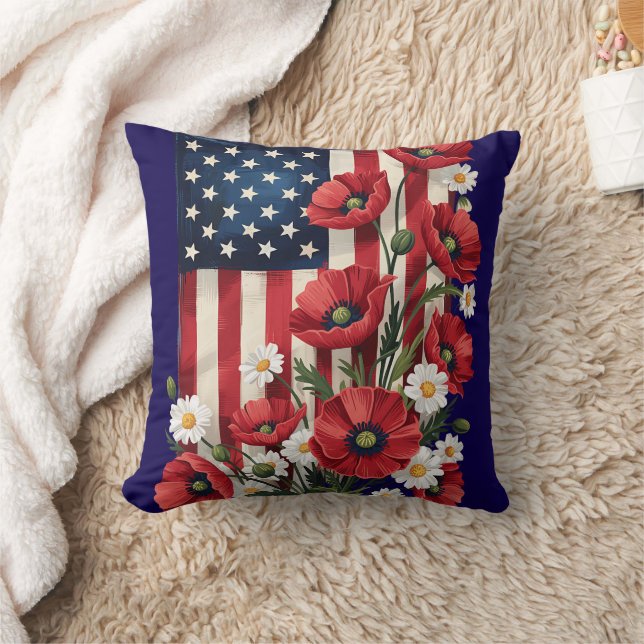 Coussin Jauge Florale Américaine (Couverture)