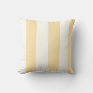 Coussin Jaune pâle et Crème Frappe Été Jeu d'oreiller