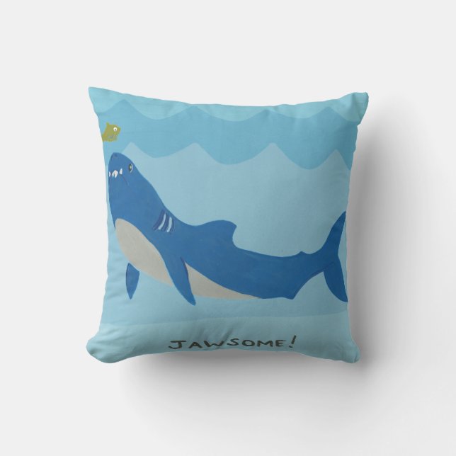 Coussin Jawesome Shark (Recto)