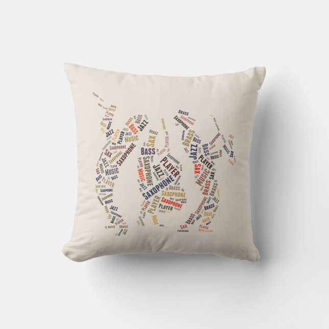 Coussin Jazz Band (Recto)