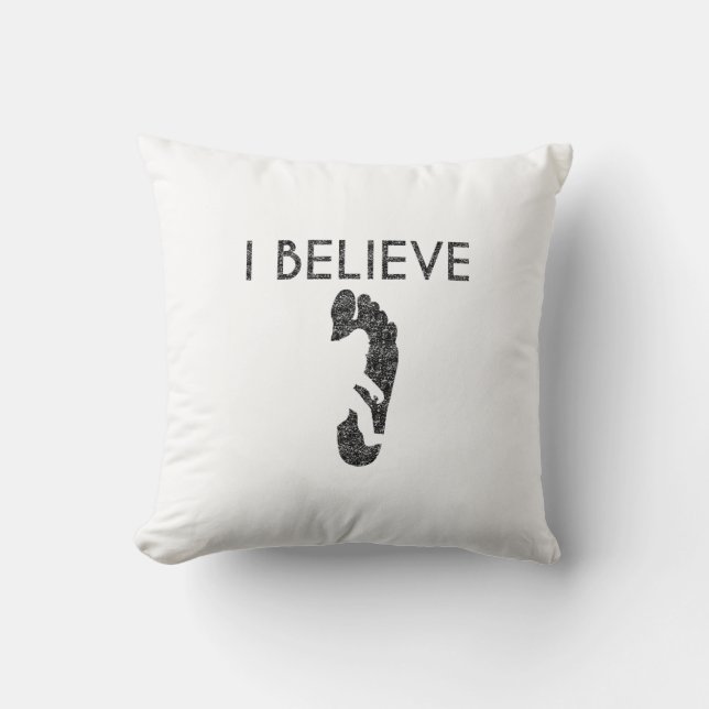 Coussin Je crois (affligé) (Recto)