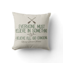 Je crois que j'irai en canoë | Citation Thoreau