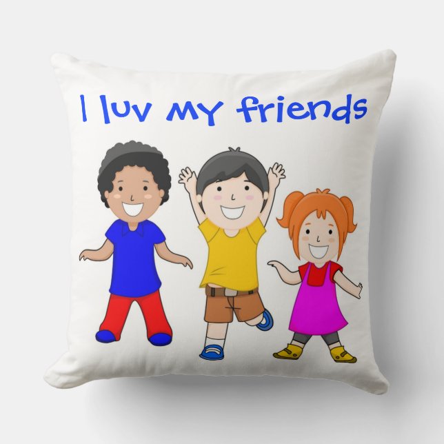 COUSSIN JE LUV MES AMIS (Recto)