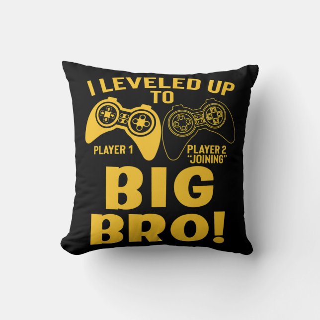 Coussin Je Me Suis Rendu À Big Bro (Recto)