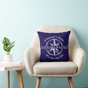 Coussin Je n’ai pas été partout