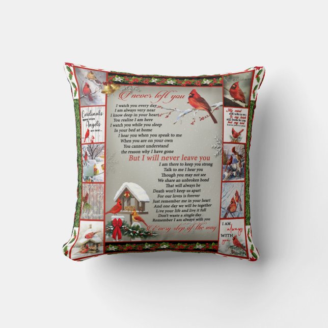 Coussin Je Ne T'Ai Jamais Laissé, La Cale Cardinale De Noë (Recto)