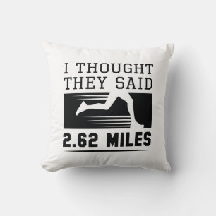 Coussin Je Pensais Qu'Ils Disaient 4,62 Km