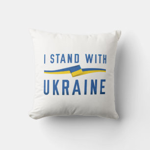 Coussin Je Suis Avec L'Ukraine