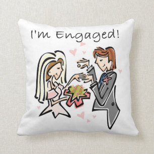 Coussin Je suis engagé