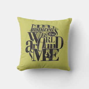 Coussin Je suis inspiré par le monde autour de moi