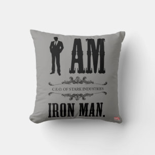 Coussin Je suis Iron Man