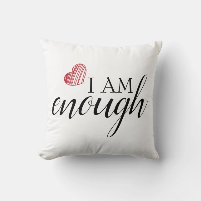 Coussin Je Suis Suffisamment Simple Pour Inspirer La Citat (Recto)