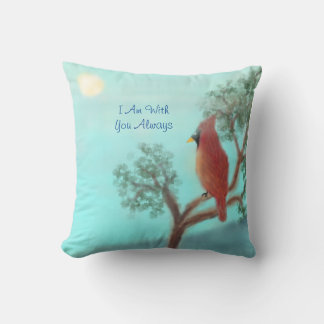 Coussin "Je Suis Toujours Avec Vous"