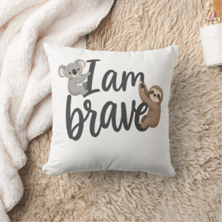 Coussin Je Suis Un Koala Mignon Et Paresseux Courageux Cro