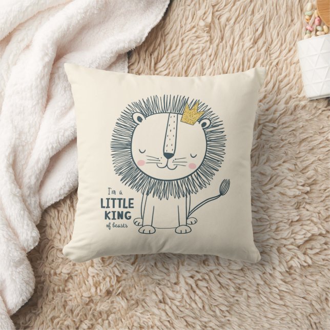 Coussin Je suis un petit roi (Couverture)
