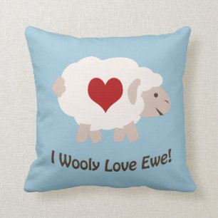 Coussin Je T'Aime Laiement !